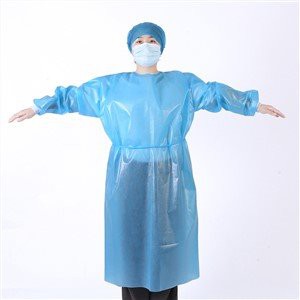 PE industrijska PP izolacijska obleka za enkratno uporabo